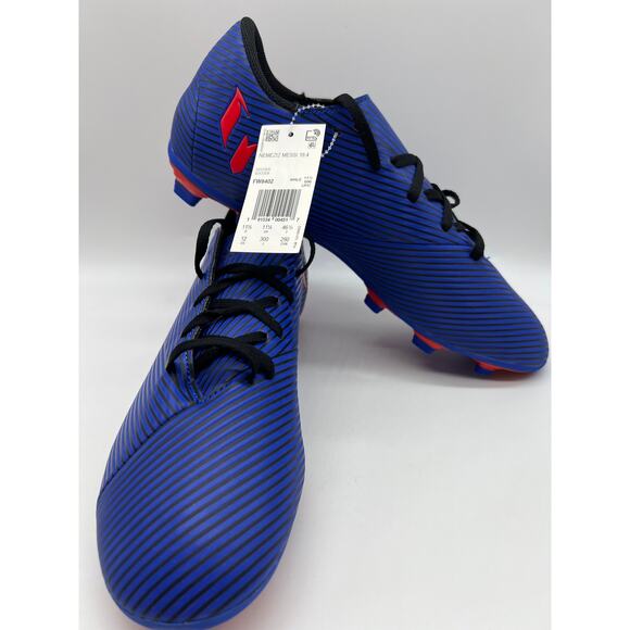 adidas Nemeziz Messi 19.4 FxG Soccer Cleats FW8402 Royal Blue Size 12 NIB - Picture 7 of 16